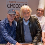 Wall of fame choco story Jean-Paul Belmondo et Remy Julienne